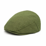Load image into Gallery viewer, Olive Linen Beret
