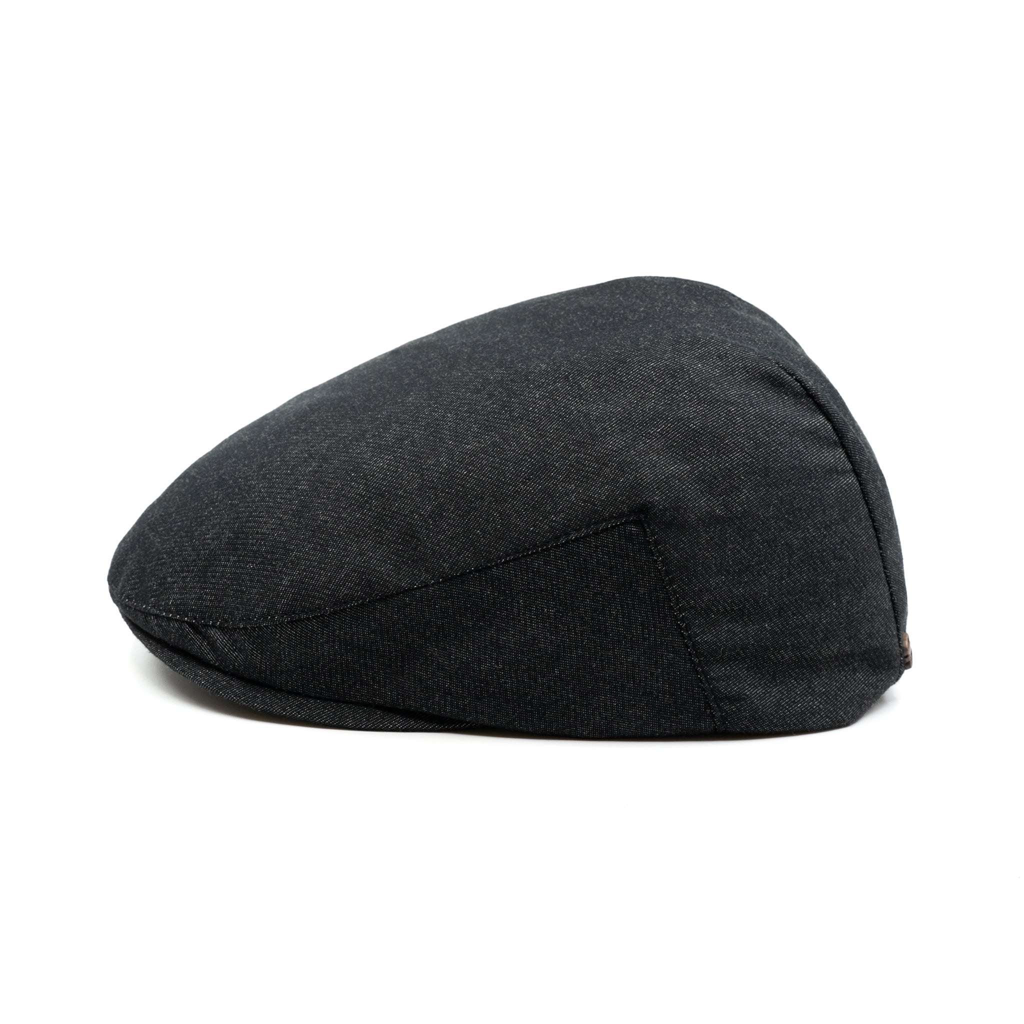 Denim Black Beret