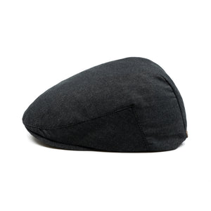 Denim Black Beret